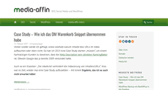 Desktop Screenshot of media-affin.de